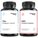 Zinc, Magnésium et Vitamine B6 + Supplément de bloc de NAC