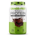 Nutrologie Gras Fed Whey Protein Pulver, Creamy Chocolate Flavor, unterstützt Lean Muscle Recovery & Performance, Kaltverarbeitete Gras Fed Whey und Aminosäure Pulver, Shake, Blend oder Bake, 28 Servierungen