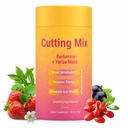 Cutting Mix Drink – GLP-1 Drink Mix with 5-HTP, Yerba Mate & Magnesium, FOS for Gut Wellness Support & Healthy Energy Boost | Strawberry Açaí Flavor – 30 Servings