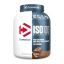 Dymatize ISO100 Whey Protein Pulver Isolieren, Fudge Brownie, 25g Protein, 5 Pfund, 5.5g BCAAs, Weniger als 120 Cal., Glutenfrei, 1g Fett, 1g Zucker, 2g Carb (70 Servierungen)