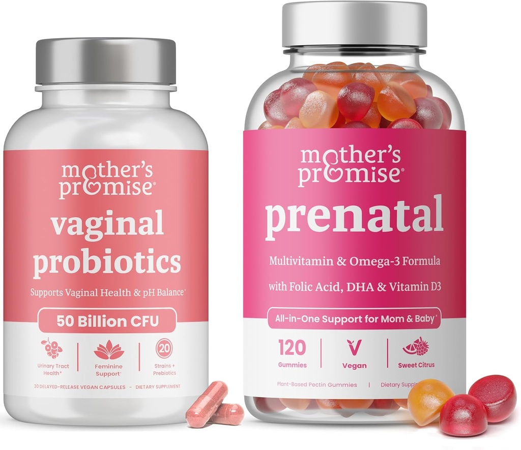 Promesse de la mère Vitamine Gommies et probiotiques vaginaux pour les femmes