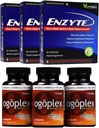 Enzyte® + Ogoplex® Bundle | Natürliche Male Enhancement + Prostate & Climax Enhancement - 90 Tage Versorgung jeder Marke