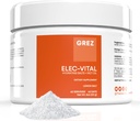 GREZ ELEC-Vitale Elektrolyte Pulver Kein Zucker - Hydration Pulver, Keto Elektrolyte kein Zucker - Komplette Mineralunterstützung, Natrium, Kalium, Magnesium, Zink - 60 Servietten