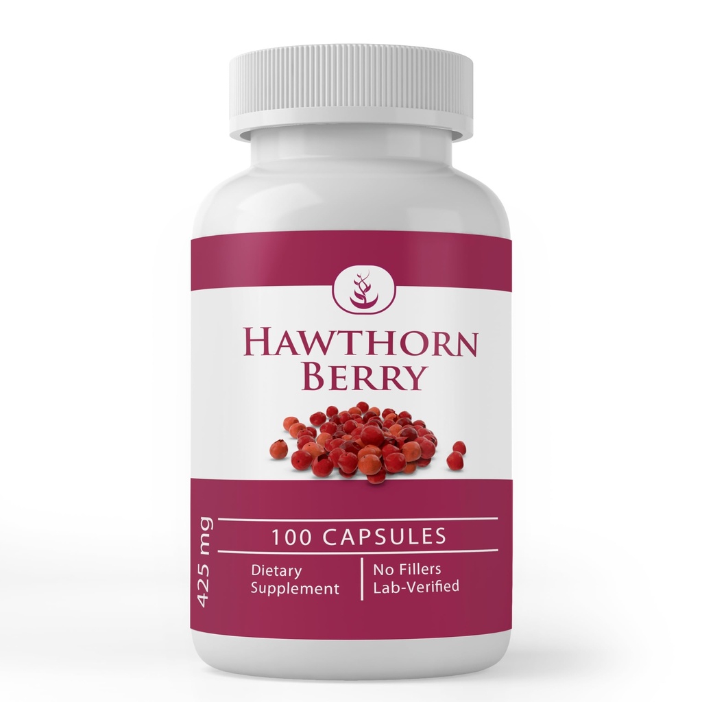 PURE ORIGINAL INGREDIENTS Hawthorn Berry, (100 Kapseln) Immer rein, keine Zusatzstoffe oder Füllstoffe, Lab Verified