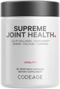 Codeage Superior Joint Health, UC-II Collagen Capsules Type II, VitaCherry Sport Cerises, Boron, Calcium Fructoborate, Hyaluronique Acid, Turmeric, Bromelain & Boswellia Supplément, Non-OGM, 60 Compte