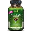 Irwin Naturals Power to Sleep PM - 120 Liquid Soft-Gels - mit Melatonin, GABA, Ashwagandha, Valerian Root & L-Theanine - 60 Portionen