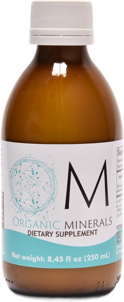 Ormus Organic Minerals 250 mL - Ormus Pure Premium - Konzentrat - Mineralien aus tiefen Atlantikgewässern - Monatomic - 1 Unit