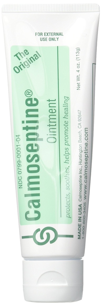 Calmoseptine Ointment Tube, 4 Ounce