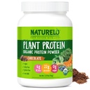 NATURELO Pflanzenprotein-Pulver, Schokolade, 22g Protein - Non-GMO, Vegan, No Gluten, Dairy oder Soy - Keine künstlichen Aromen, synthetische Färbung, Konservierungsstoffe, oder Additive - 20 Servierungen
