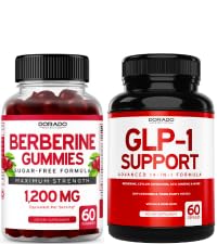 Berberine Gummies mit Ceylon Cinnamon (60 Gummis) Premium Sugar Free Berberine Ceylon Cinnamon Supplement und GLP-1 Supplement (60 Count) unterstützen Gut Health & Metabolism - Non GMO & USA Made