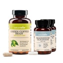 NatureWise [1] Green Coffee Bean Extract - Vegan, Non-GMO - 60 Capsules[30-Day Supply] + (Pack of 2) Magnesium Glycinate 625mg - Chelated Magnesium - 30 Capsules[30-Day Supply]