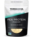 Terrasoul Superfoods Bio Pea Protein, 1.5 Lbs - European Sourced | Unflavored | Glatte Texture
