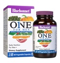 Bluebonnet Nutrition Hommes Une capsule végétale, aliments entiers multiples, K2, biologique, énergie, vitalité, non-OGM, sans gluten, sans soja et sans lait, casher, approvisionnement de 3 mois, 90 comte