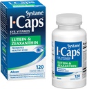 Systane ICaps Eye Vitamin & Mineral Supplement, Lutein & Zeaxanthin Formel, 120 beschichtete Tabletten