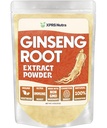 XPRS Nutra Ginseng Root Extract Powder - Ginseng Powder prend en charge la fonction cognitive, la performance physique et le système immunitaire - Vegan Friendly Panax Ginseng sous forme de poudre (4 once)