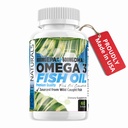 Omega 3 Huile de poisson 2000mg HIGH Potency 800mg EPA DHA 600mg BURPLESS Supplément Non OGM Omega 3 Suppléments acides gras HIGH DOSE Huile de poisson pour chiens Chats Humains Fabriqués aux États-Unis