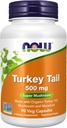 JETZT Nahrungsergänzungsmittel, Türkei Tail 500 mg, Super Pilz, Hergestellt mit Bio Türkei Tail Pilz und Mycel, 90 Veg Kapseln