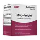 Fairhaven Health Folate und Myo Inositol Pulver für Damen - 1 pro Tag, Weibliche Fruchtbarkeitsergänzung, Ovarian Gesundheit und Eier Qualität - 2000 mg Myo-Inositol und 333 mcg Methylfolate – 30 Stick Packs
