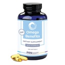 Supplément PRN DE Omega 3 - 240 Softgels, 60 jours d'approvisionnement - acide gras oméga 3 rTG avec 1680mg EPA, 560mg DHA et vitamine D pour la santé de la peau, des articulations, des yeux et du cœur