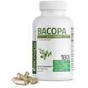 Bronson Bacopa soutient la fonction cérébrale saine et la performance mentale, Herbe traditionnelle, non-OGM, 180 capsules végétariennes