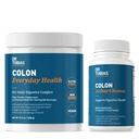 Dr. Tobias Colon 14 Day Cleanse and Colon Everyday Health, Advanced Gut Cleanse Detox & Daily Digestive Support mit Psyllium Husk Fiber Powder, Digestive Wellness Bundle, Non-GMO