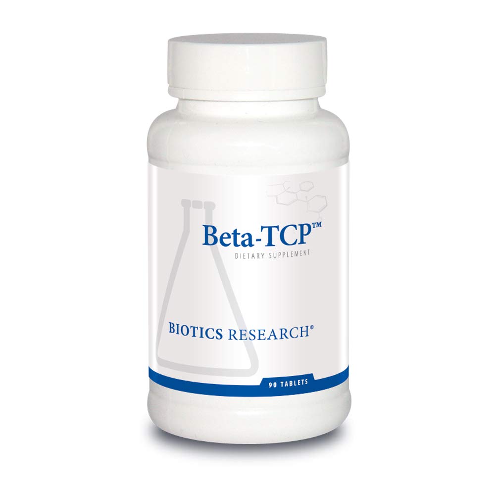 Biotics Research Beta TCP - Natural Nutritional Support for Bile Production, Liver Function, Aids in Fat Digestion & Healthy Cholesterol - Supplies Betaine Organic Beet Concentrate - 90 Tabletten