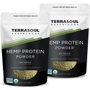 Terrasoul Superfoods Bio Hanfprotein Pulver (50% Protein), 2 Pfund
