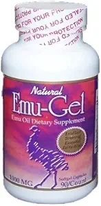 Ultra Emu-Gel Emu Öl Nahrungsergänzungsmittel Weichgel Kapseln 90/750mg