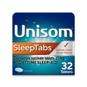 Unisom SleepTabs, Aide au sommeil de nuit, Doxylamine Succinate, 32 comprimés
