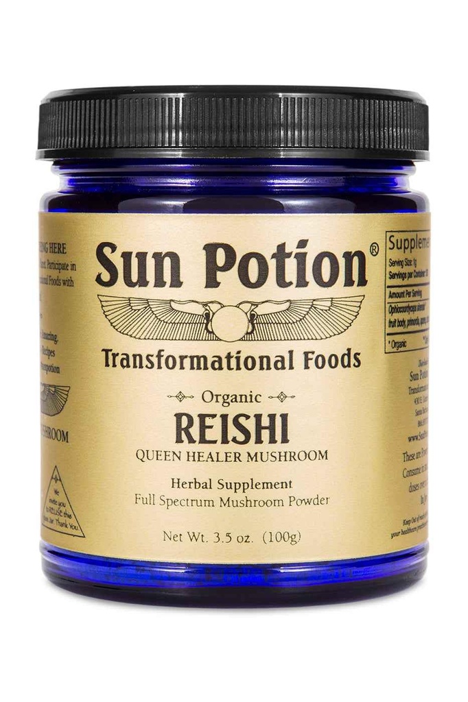 Sonnen Potion Reishi Pilzpulver (Organic) - (100g)