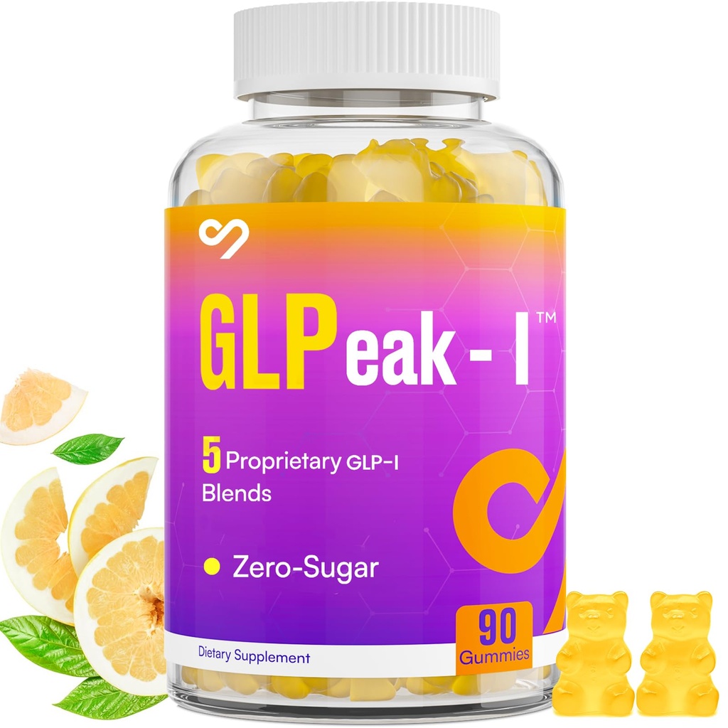GLP-1 for Women & Men, 17-in-1 GLP1 with Akkermansia & Berberine Gummies