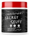 RAW Christopher's Secret Stuff Pre Workout Powder, Thavage (Tastes Like Winning) - Chris Bumstead CBUM Pré-entraînement Supplément pour les hommes et les femmes - Travailler dehors, hydratation et énergie - 40 services