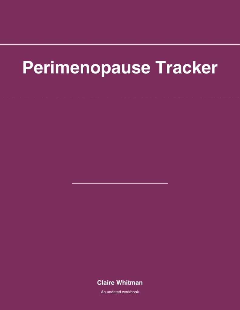 Perimenopause Symptom Tracker: 90-Day Daily Journal for Hot Flashes, Mood, Sleep, Cycle and Triggers | Doctor-Friendly Hormone Tracking Workbook for Women in Midlife