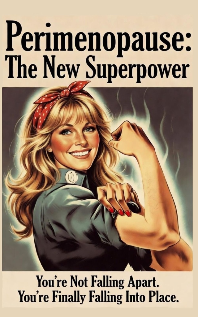Perimenopause: The New Superpower: You're Not Falling Apart. You're Finally Falling Into Place.: Women Over 40: Turn Hot Flashes, Hormones, Brain Fog, and Rage Into the Superpowers They Actually Are