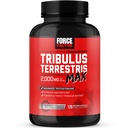 FACTEUR DE FORCE Tribulus Terrestris Max pour hommes, booster de testostérone et supplément de vitalité masculine, pour absorption supérieure, 2000mg, 120 Capsules