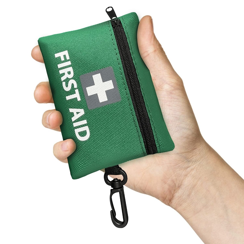 Mini First Aid Kit, 43pcs Premium Small Compact Trauma Medical Kits for Any Emergencies, Ideal for Travel, Car, Home, Office, Vehicle, Camping, Hiking,Boating, Workplace & Outdoor,ARTG Registered in Australia (2Pack)
