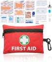 132 Pieces First Aid Kit for Home, Travel, Office, Vehicle, Camping
