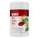 Weider Red Yeast Rice Plus 1200mg, mit 850mg Natürliche Phytosterole, Glutenfrei, ein Monat Versorgung