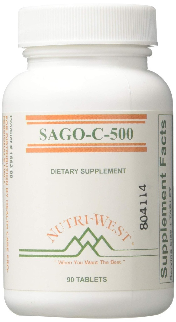 Nutri-West - Sago-C-500 90 Tabletten