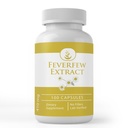 Pure Original Zutaten Feverfew Extract (100 Kapseln) Immer rein, keine Additive oder Füllstoffe, Lab Verifiziert