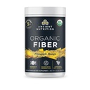 Alimentation ancienne Poudre de fibre biologique, Mangue d'ananas, Fibre soluble de la racine d'acacia et de Konjac, soutient la santé digestive, réduit le gonflement, 13,5 oz