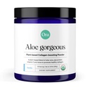 Poudre de collagène biologique Ora pour femmes et hommes - Soutien des cheveux, de la peau et des ongles - Bamboo Silica, Protéine végétale, Vitamine C organique, Aloe Vera - Vanilla Flavor, 20 portions