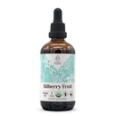 Bilberry Fruit USDA Organic Alcohol-Free Extract | Nahrungsergänzung, Hochfeste Tinktur | Hergestellt aus Bilberry (Vaccinium Myrtillus) Getrocknete Frucht 4 oz