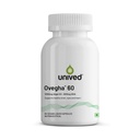 Unived Ovegha 60 | Algae-Derived Omega-3 | 600mg DHA Per Serving (highest DHA/serving) | Vegan, No Fish Oil | Brain, Heart, Skin, Join, Hair, Eye & Prenatal Support | 60 Capsules