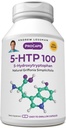ANDREW LESSMAN 5-HTP 100-60 Capsules – aide à améliorer la qualité du sommeil et soutient un système nerveux sain. Ultra-pur 5-hydroxytryptophane (5-HTP). Soutient une humeur équilibrée. Aucun additif
