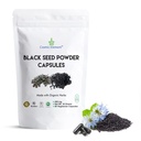 Cosmic Element 100% reines schwarzes gesägtes Pulver Kapseln Organisch - Vegan Nigella Sativa 450mg Black Cumin Seeds pro Servier- für Gesundheit - 60 Kapseln