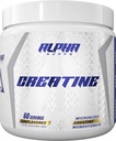 Alpha Supps - Alpha Creatine Poudre monohydratée soutient la croissance musculaire