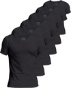 Comfneat Herren Unterhemden 100 Prozent Baumwolle Unterwäsche Comfy V-Neck T-Shirts (4-Pack/6-Pack)