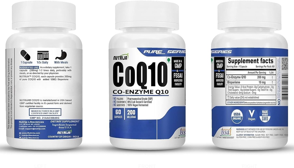 COENZYME Q10 (COQ10) 50MG - (120 Kapseln)