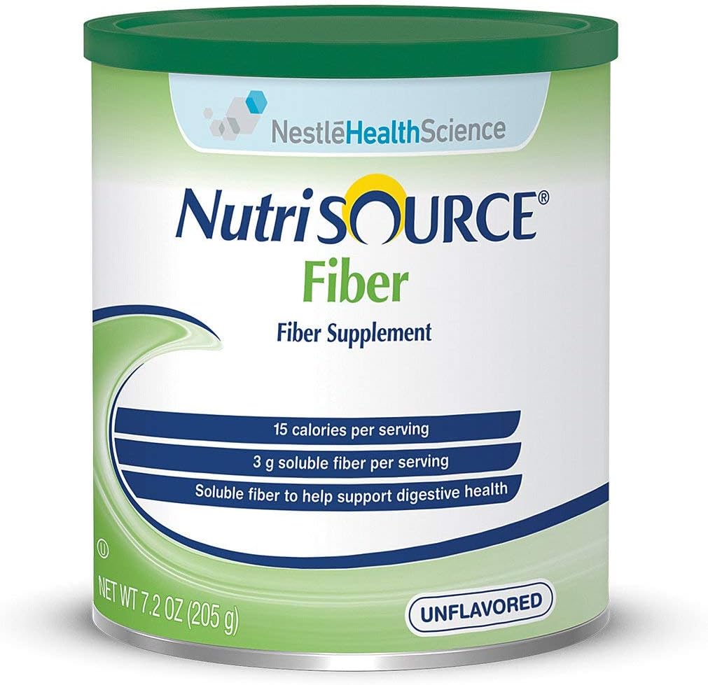 Nutrisource 4390097551 Fiber Powder Supplement, 1 Kanister